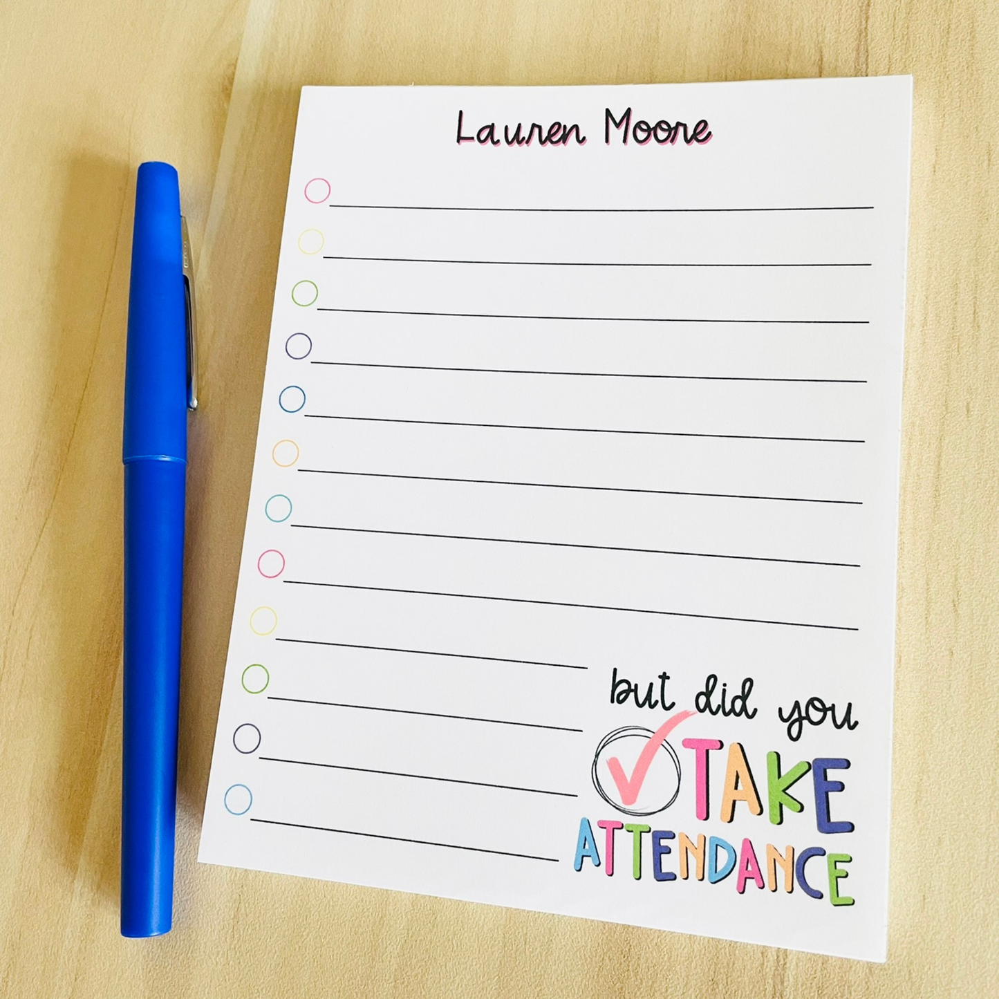 Take Attendance Noteapd