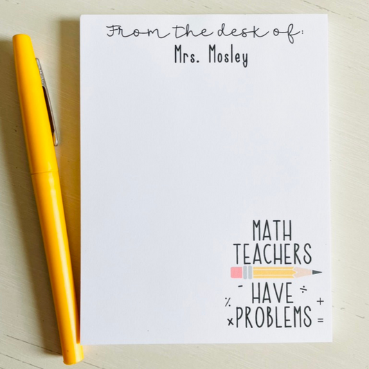 Math Teacher Gift
