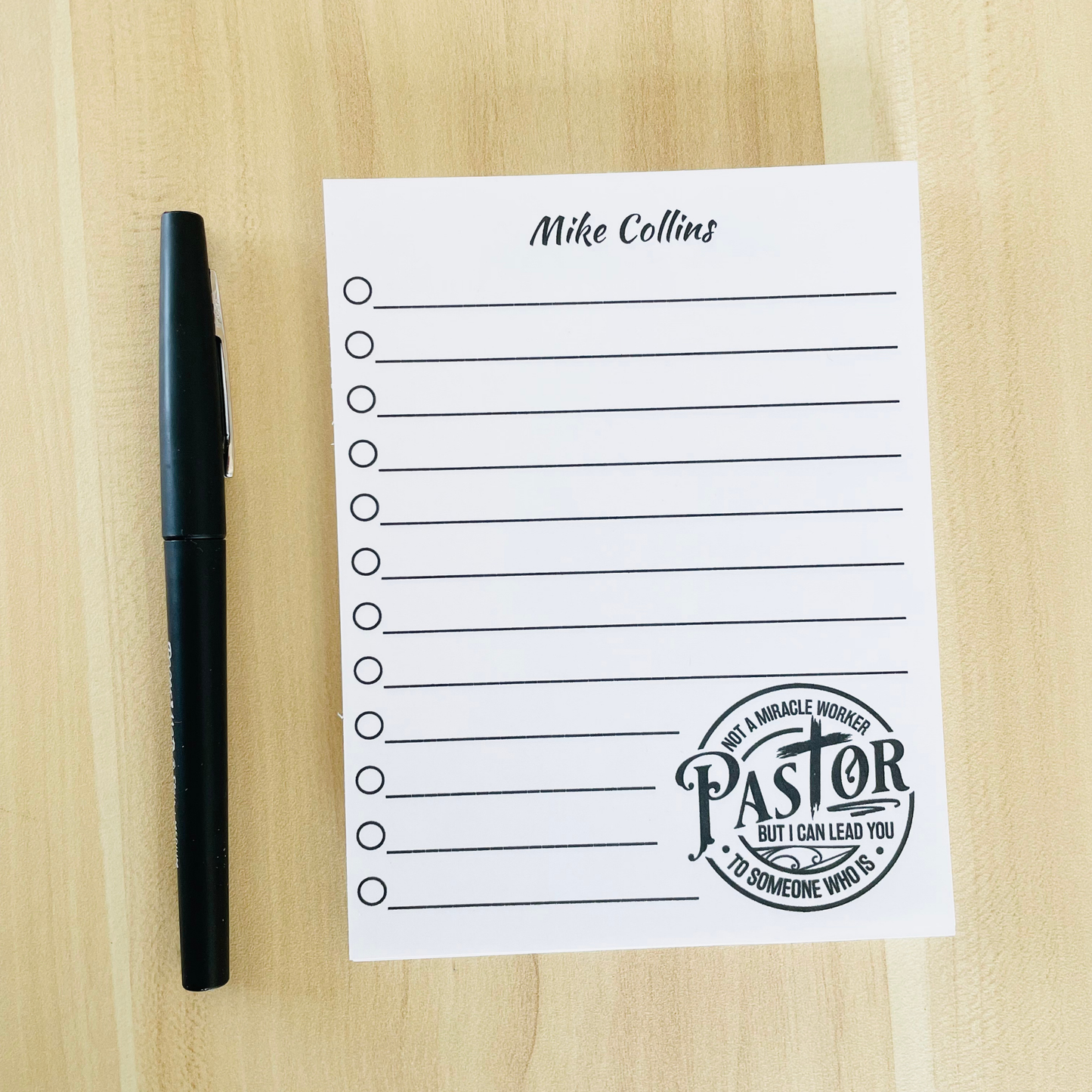 Pastor Notepad