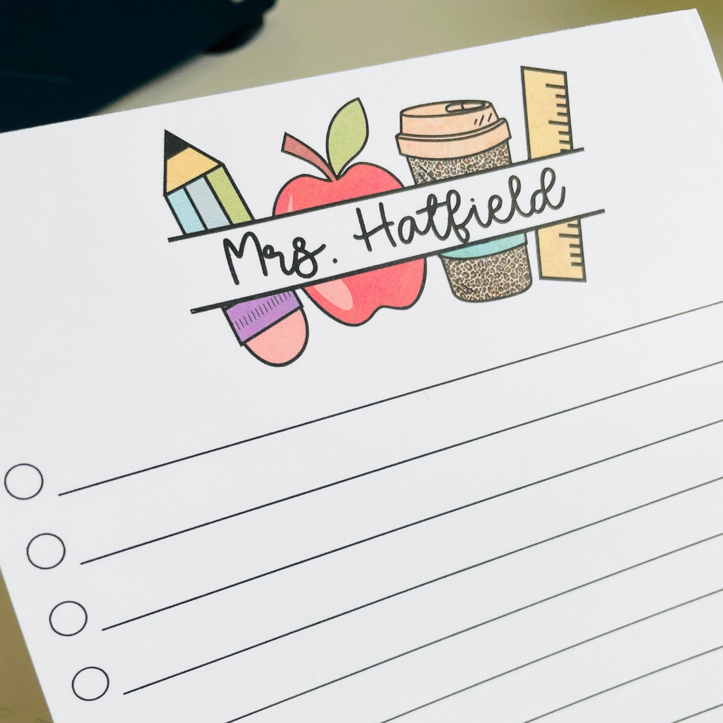 Teacher Essentials Notepad
