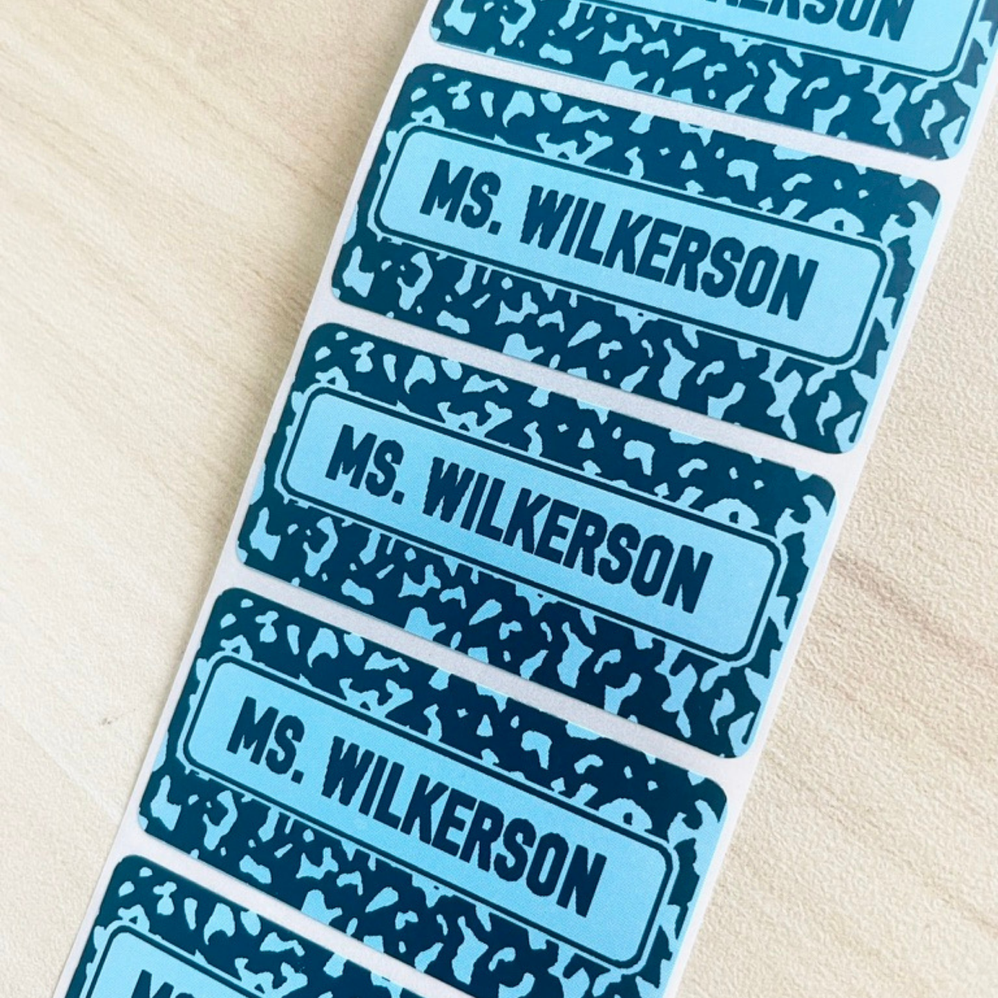 Teacher Label Stickers
