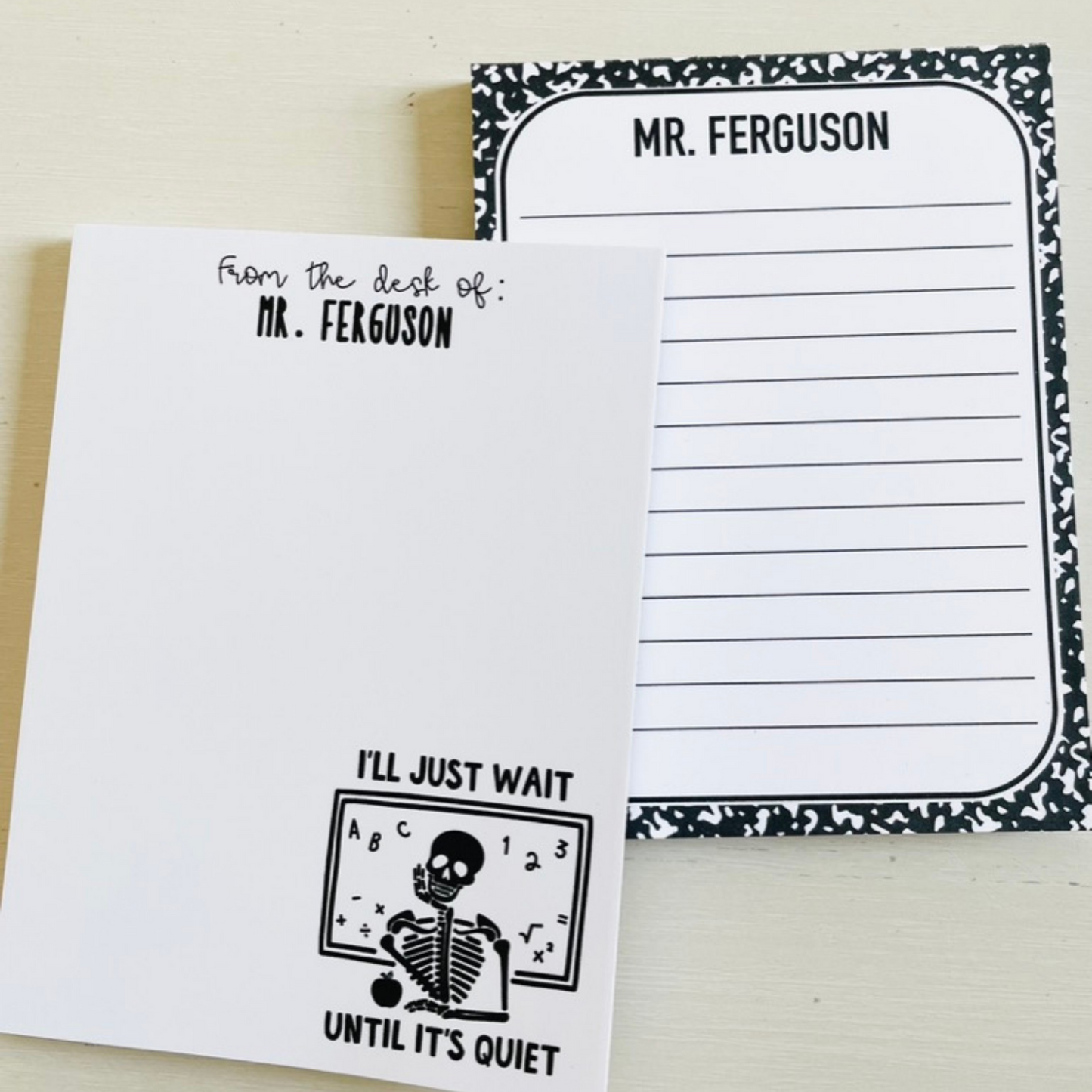 Wait Until it's Quiet Notepad