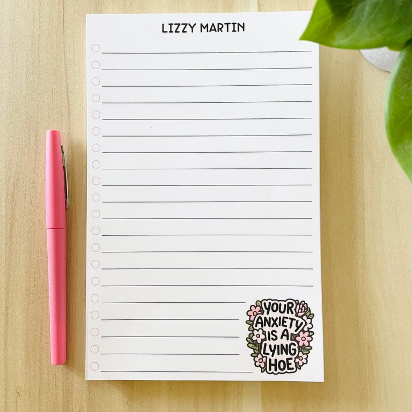Anxiety Notepad