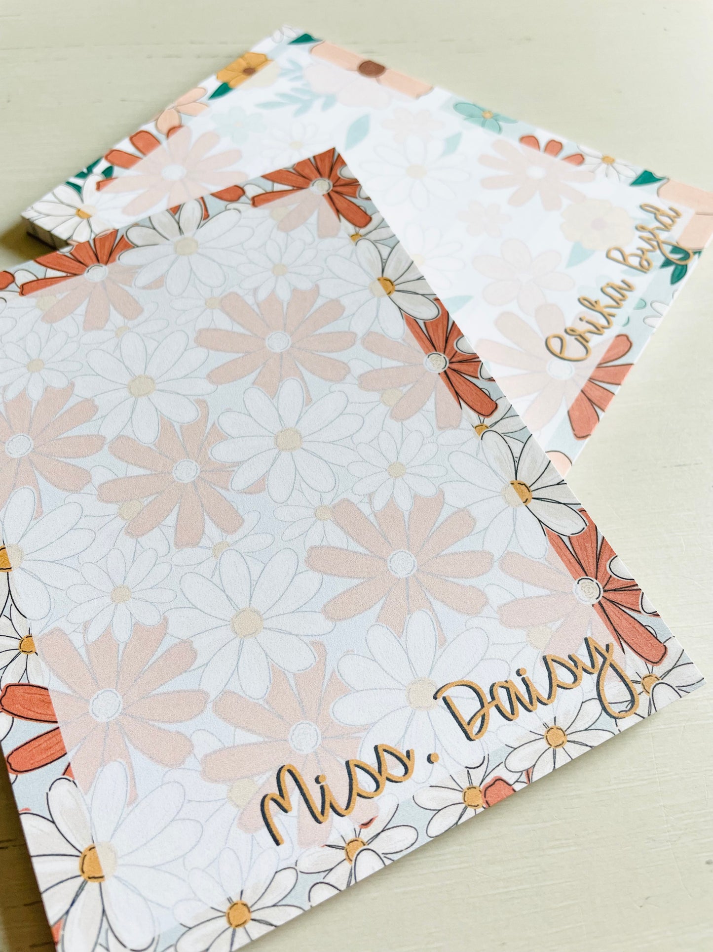 Boho Flower Notepad