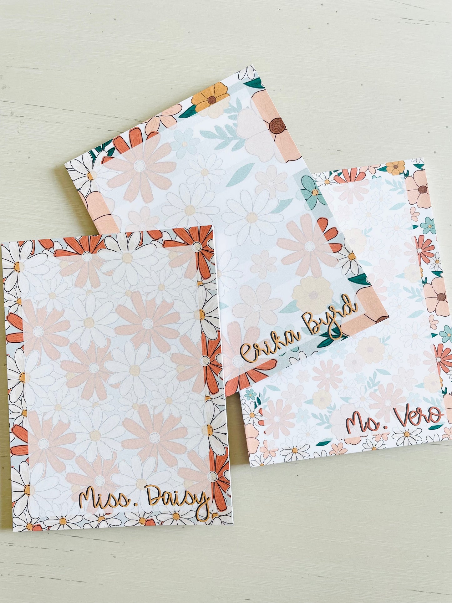 Boho Flower Notepad