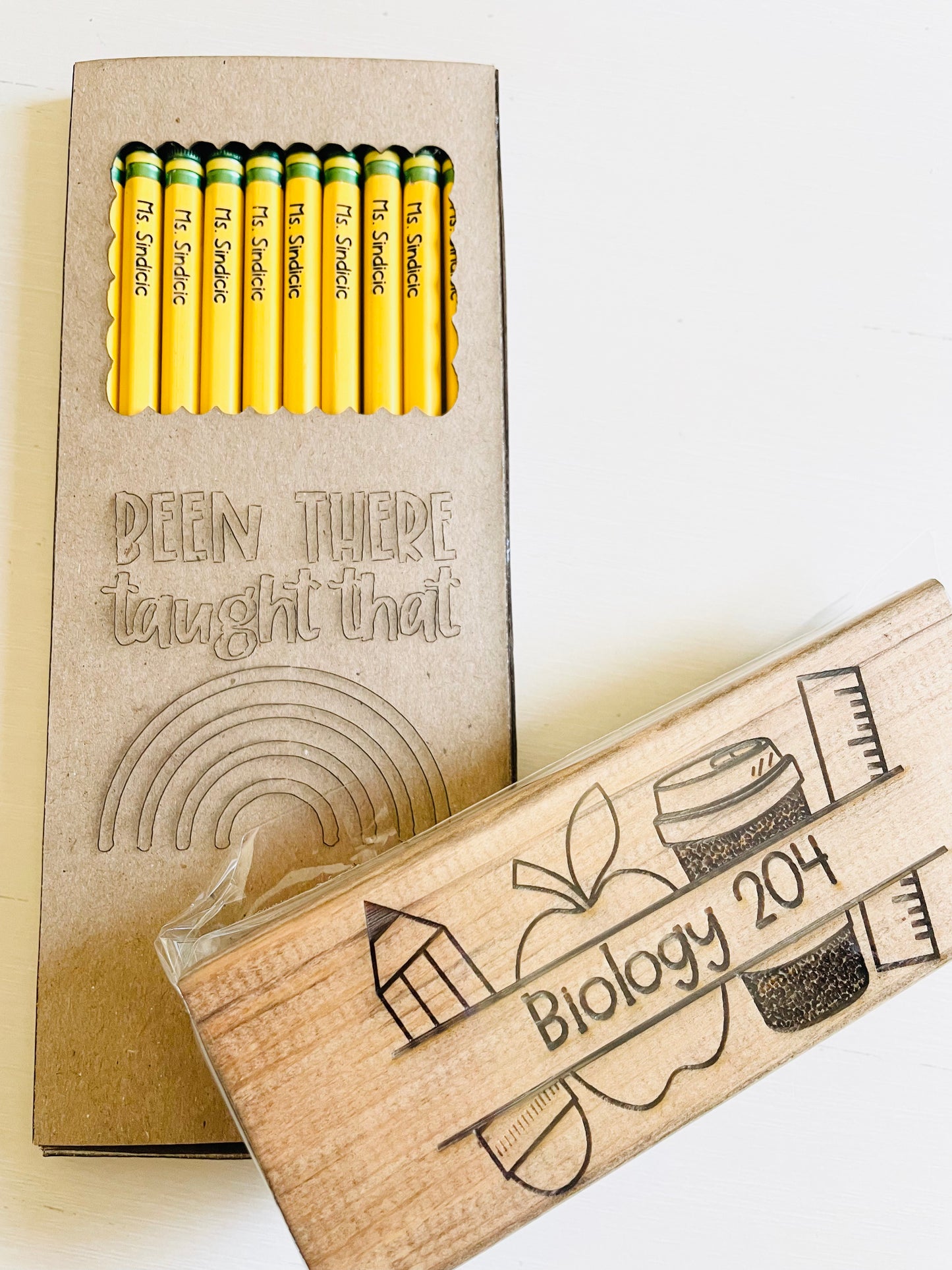 Engraved Erasers