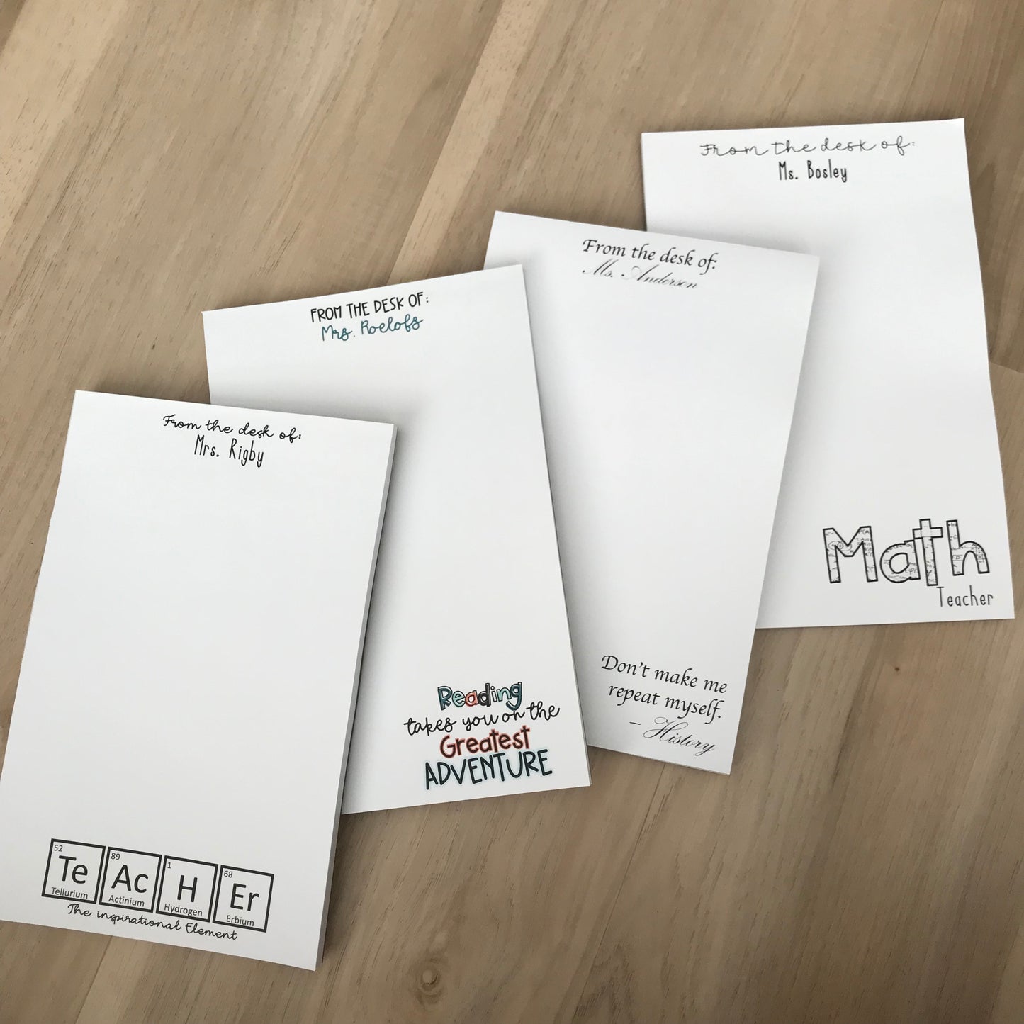 Reading Adventure Notepad