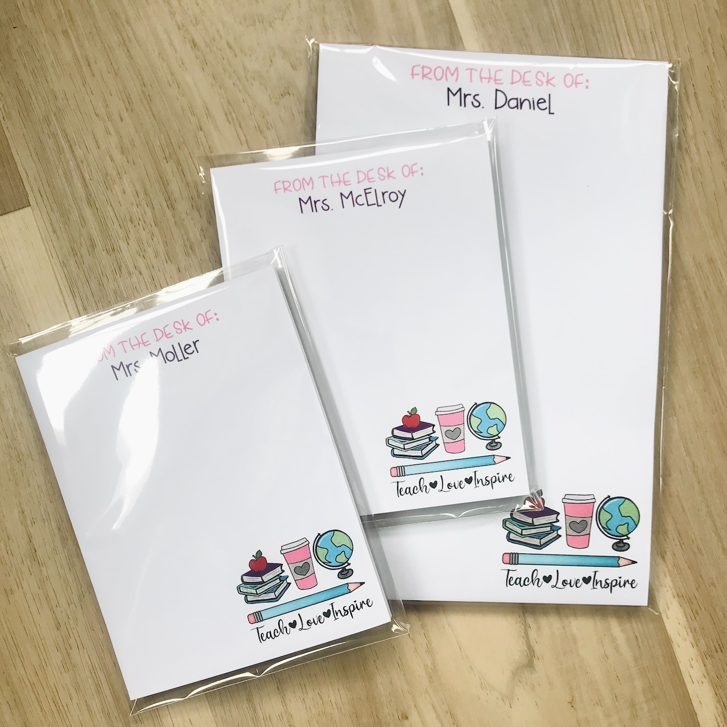 Teach Love Inspire Notepad