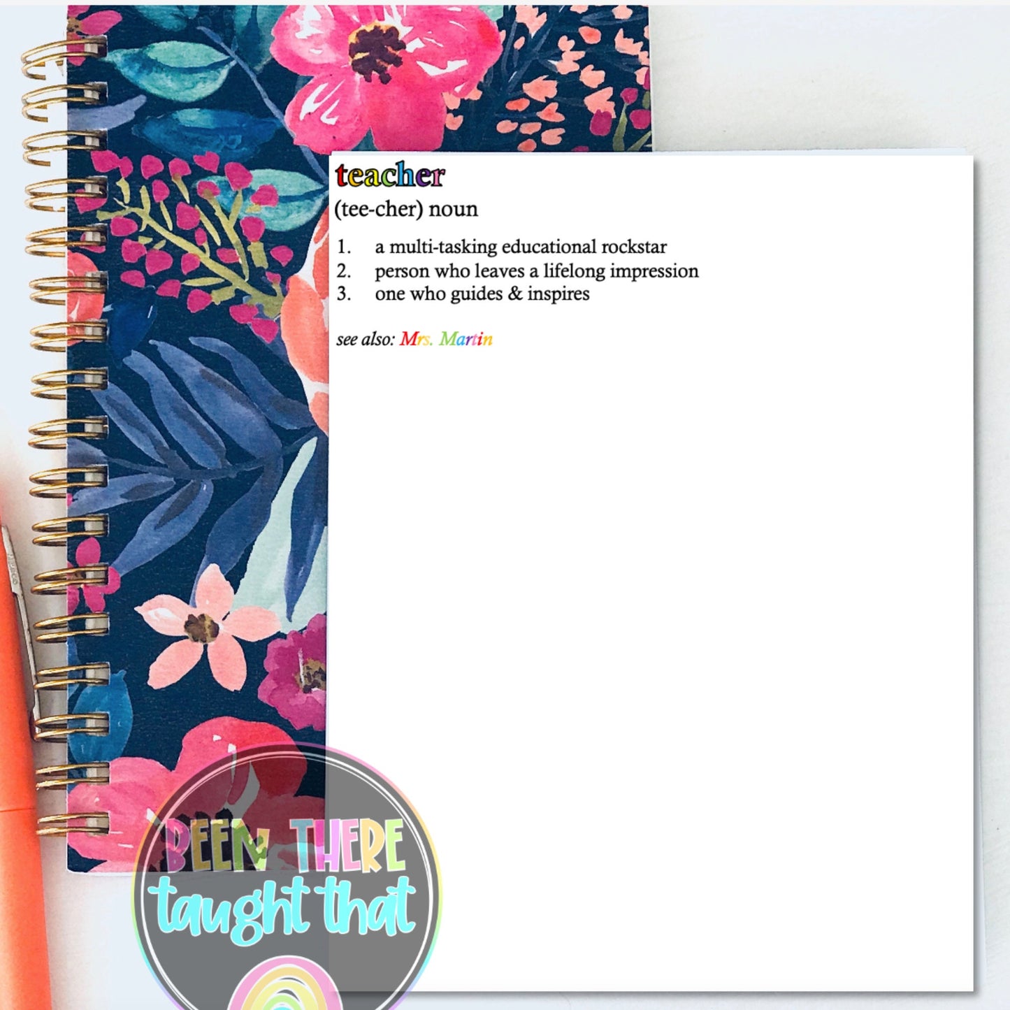 Define Teacher Notepad