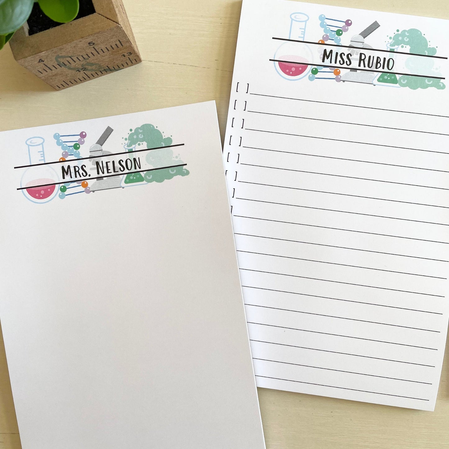 Science Teacher Notepad