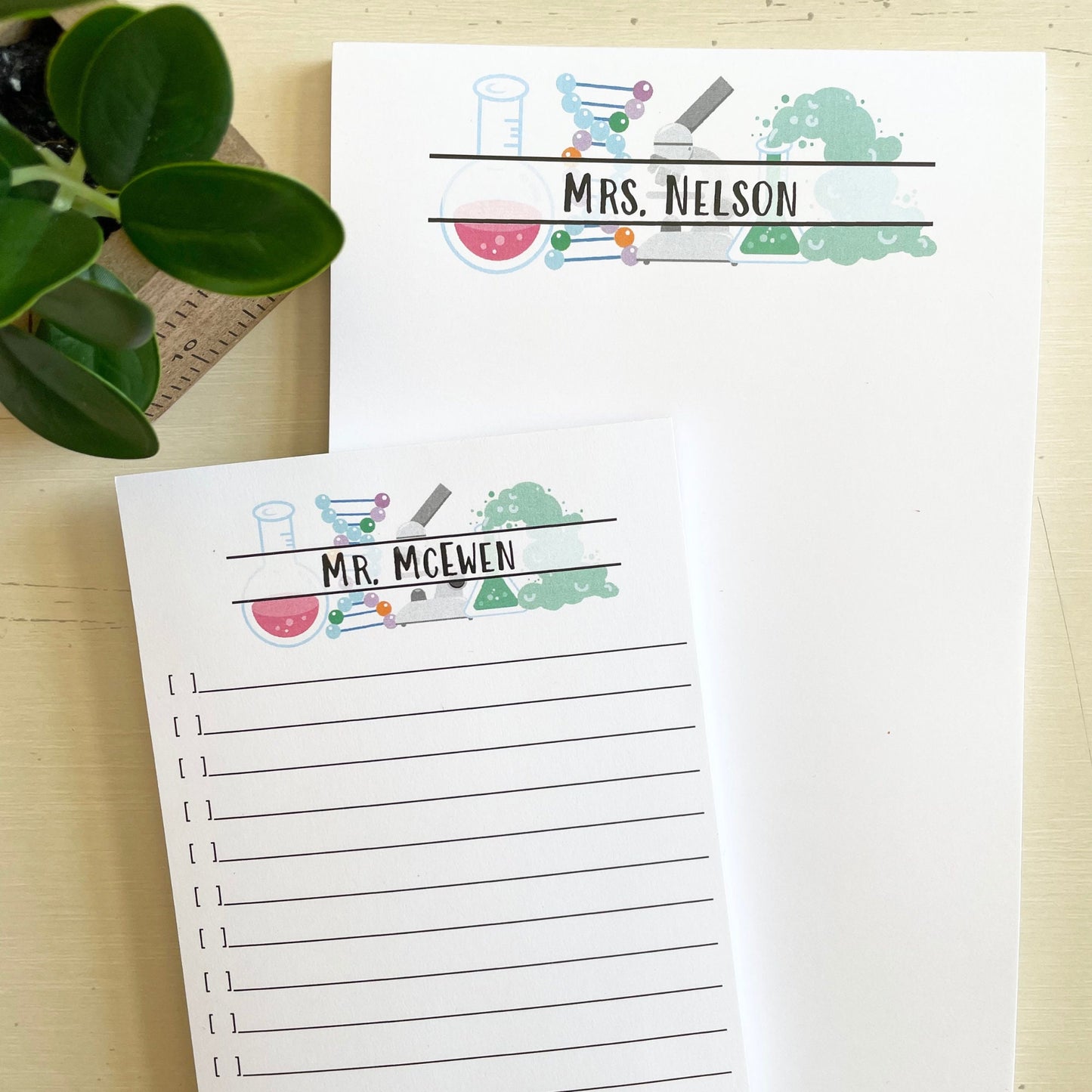 Science Teacher Notepad