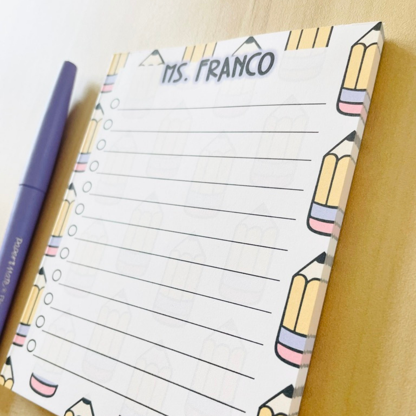 Pencil Notepad