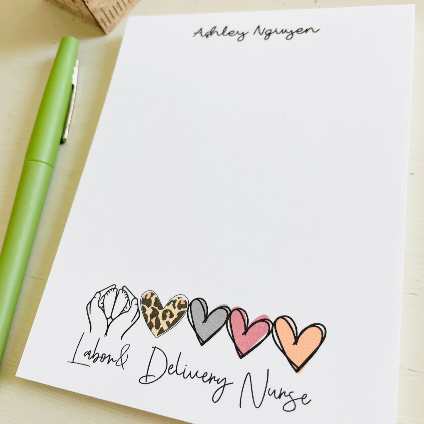 Labor & Delivery Nurse Notepad