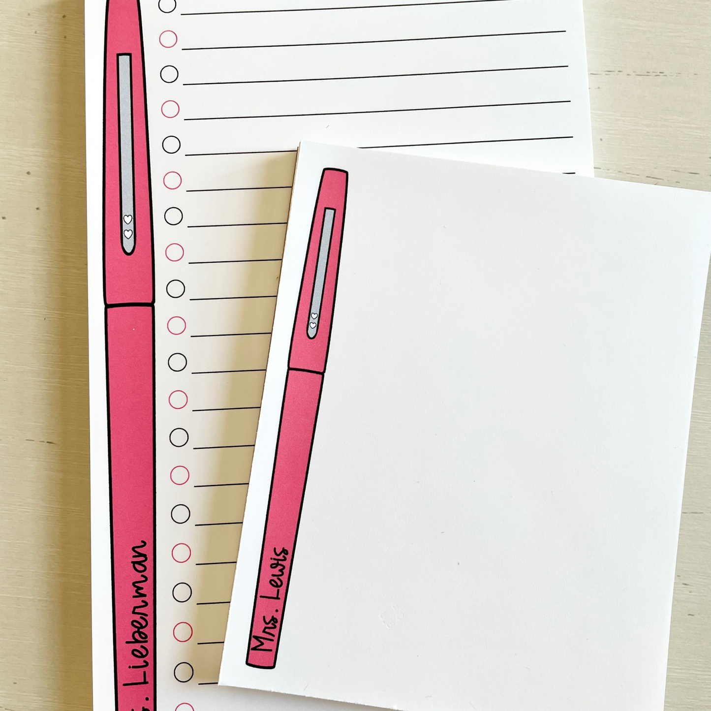 Cute Colorful Pen Notepad