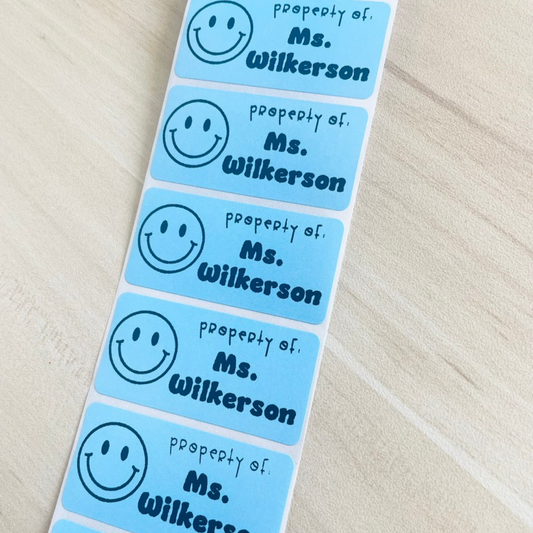 Teacher Label Stickers