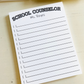 Customize Teacher Job Notepad
