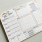 Weekly Organizer Notepad