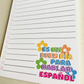 Buen Día Notepad