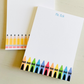 Crayon Teacher Notepad