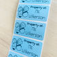 Teacher Label Stickers