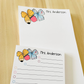 Teacher Bow Notepad