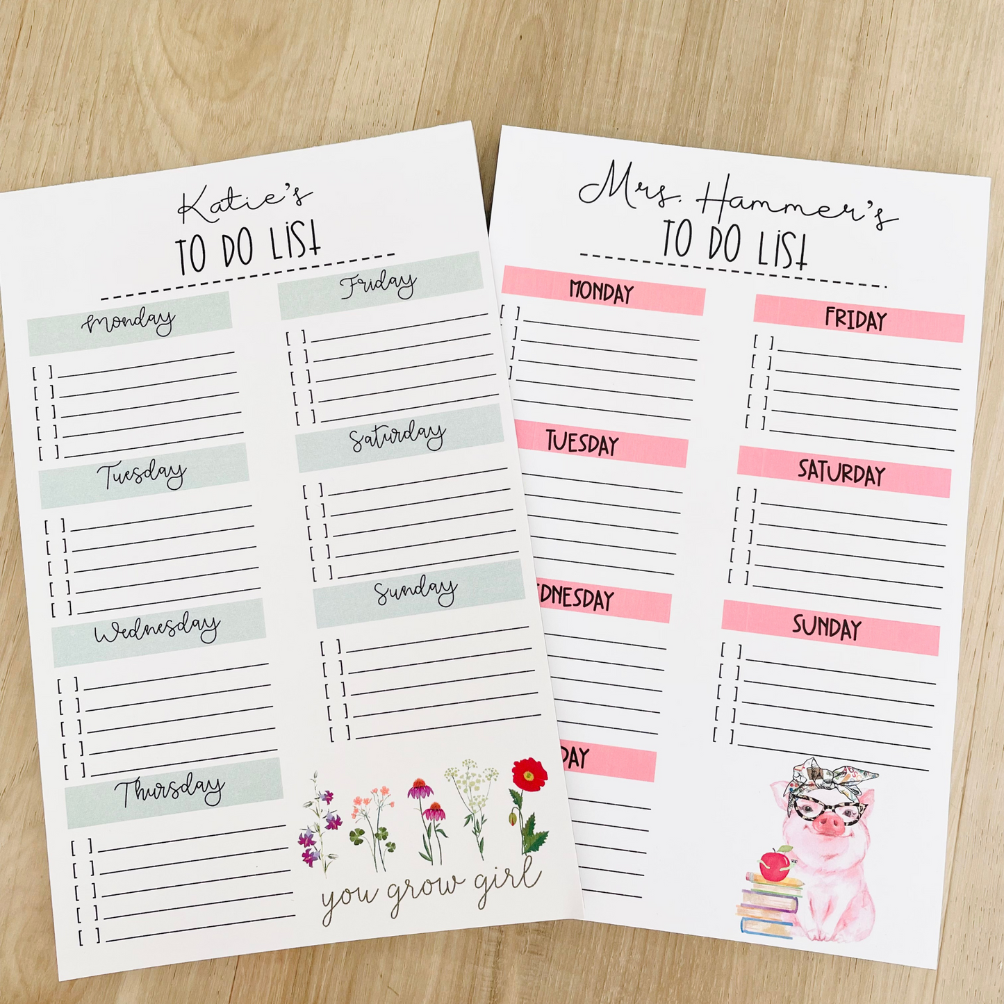 Teacher Weekly To Do List