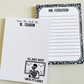 Wait Until it's Quiet Notepad