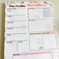 Retro Teacher Weekly Planner