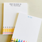 Pencil Teacher Notepad