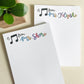 Music Teacher Notepad Gift