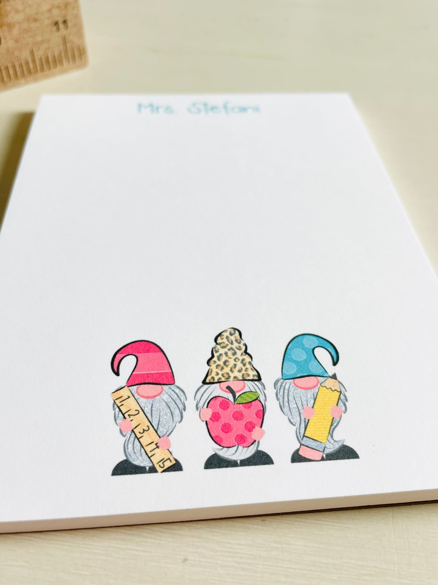 Gnome Teacher Notepad