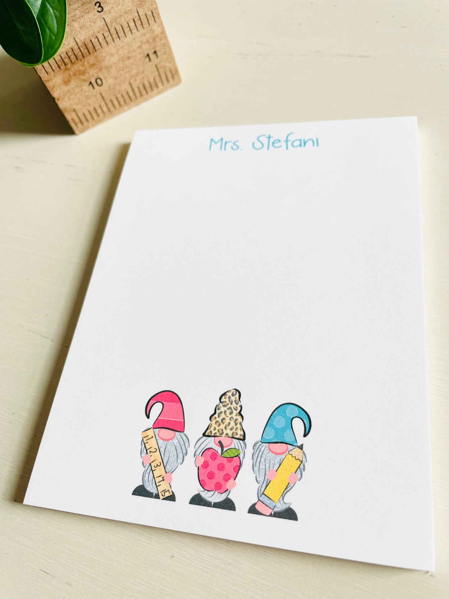 Gnome Teacher Notepad