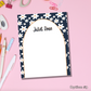 Boho Flower Notepad