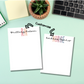 Nurse Customized Notepad