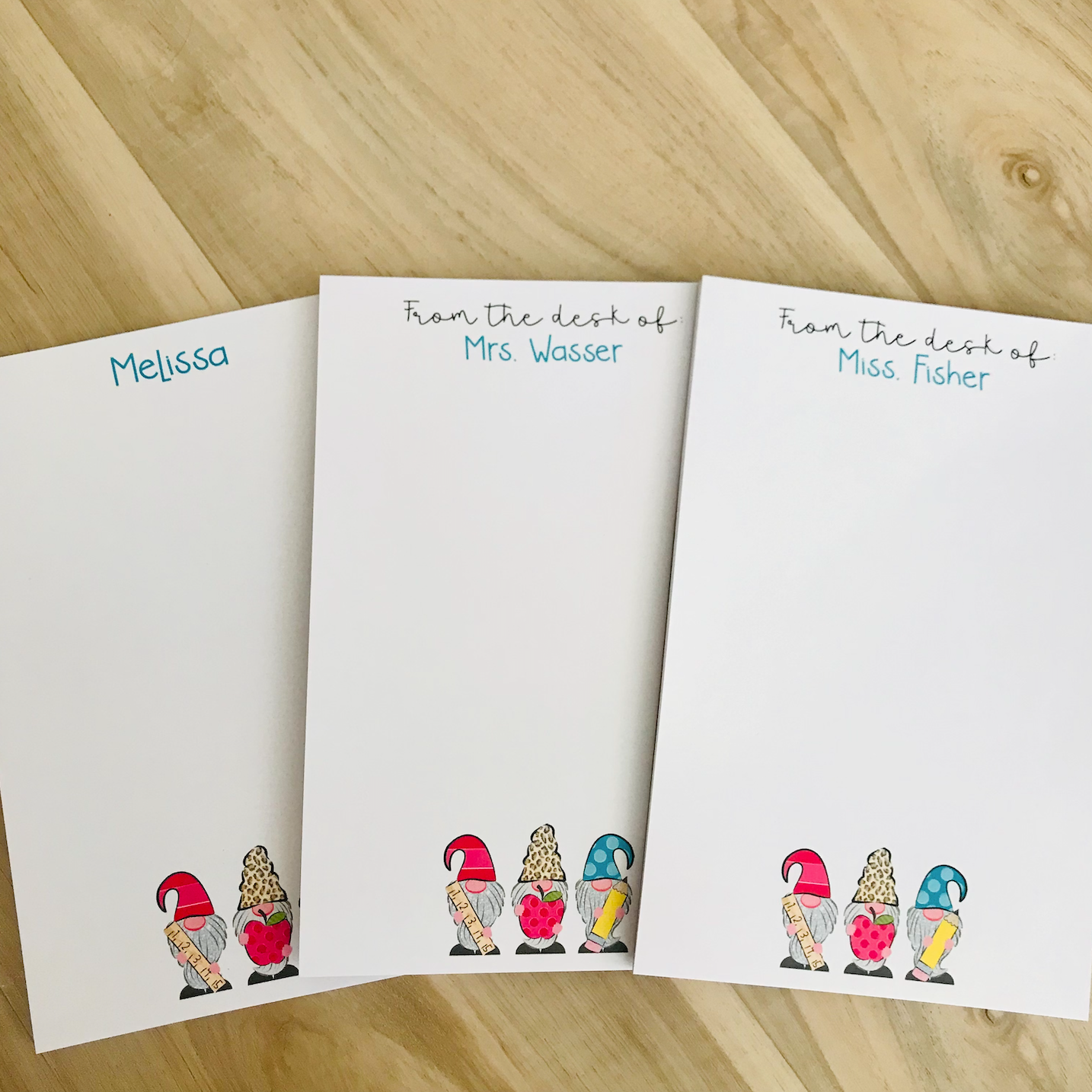 Gnome Teacher Notepad