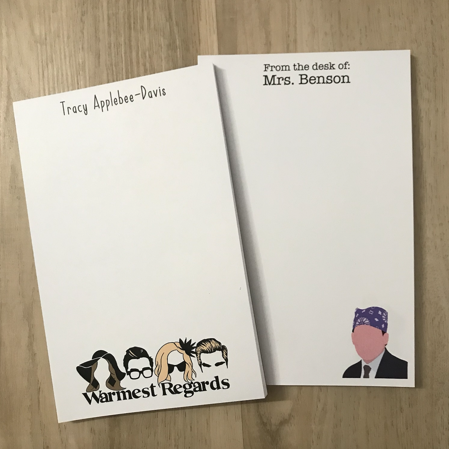 Schitts Warmest Regards Notepad
