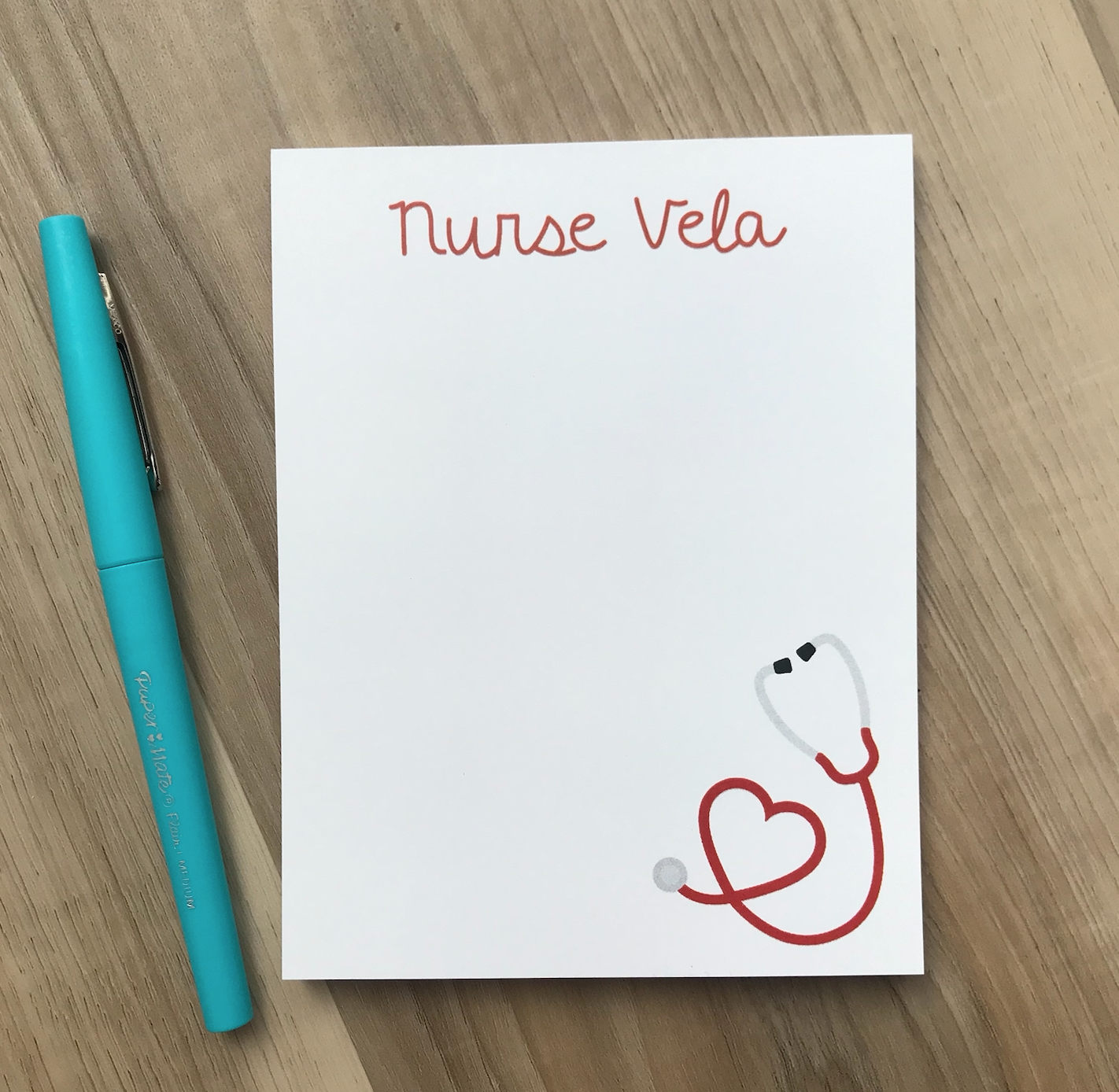 Stethoscope Notepad