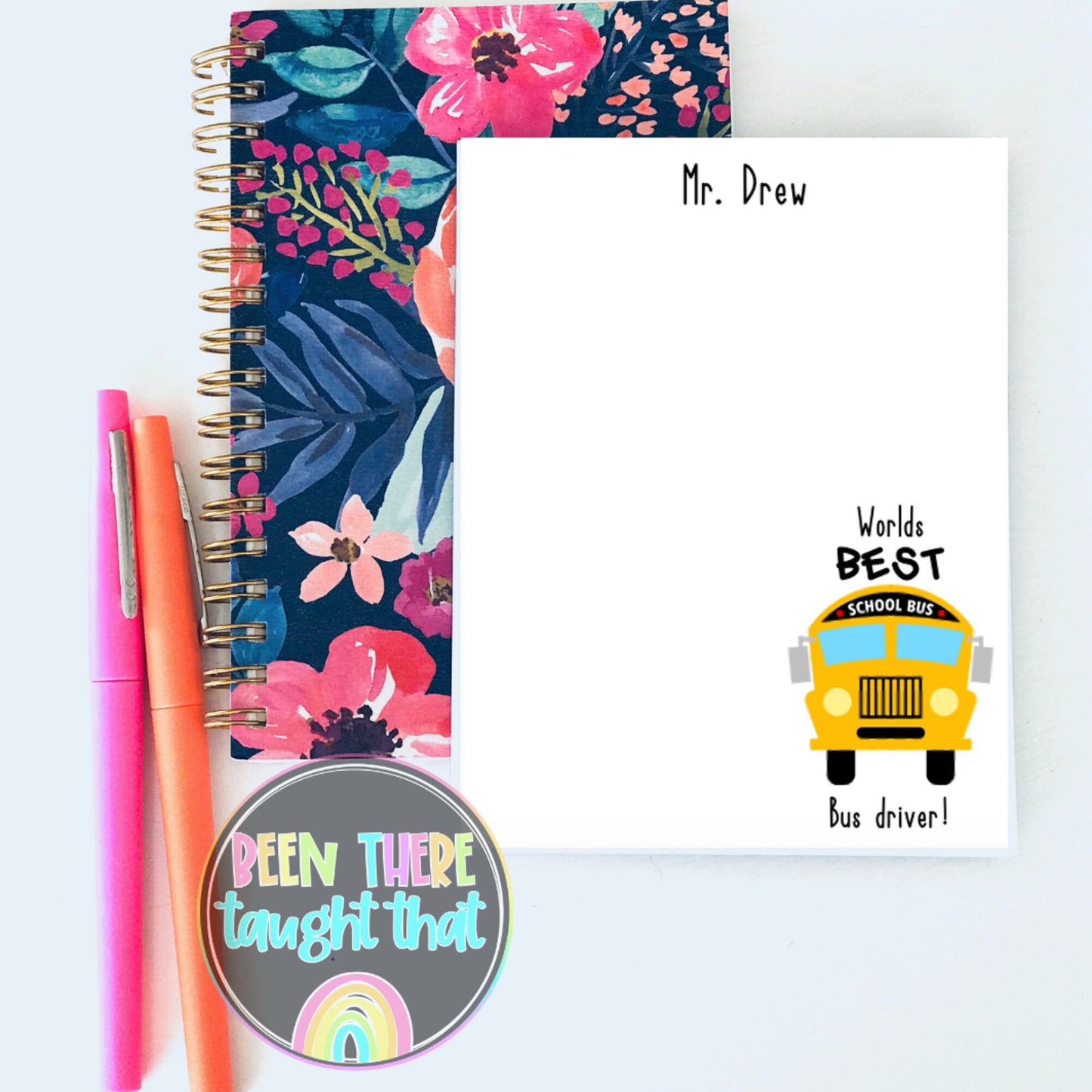 Bus Driver Notepad