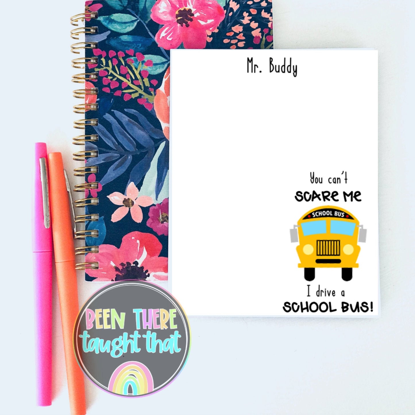 Bus Driver Notepad