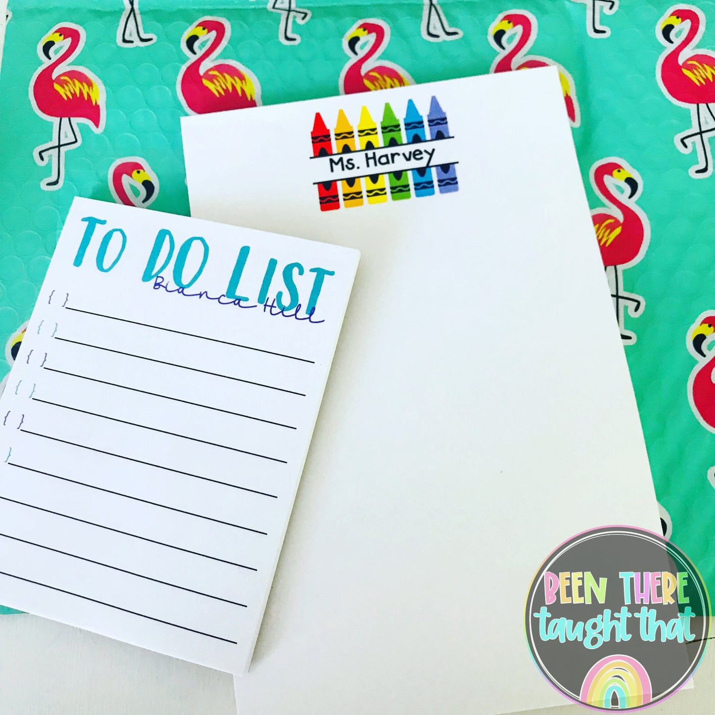 Crayon Teacher Notepad