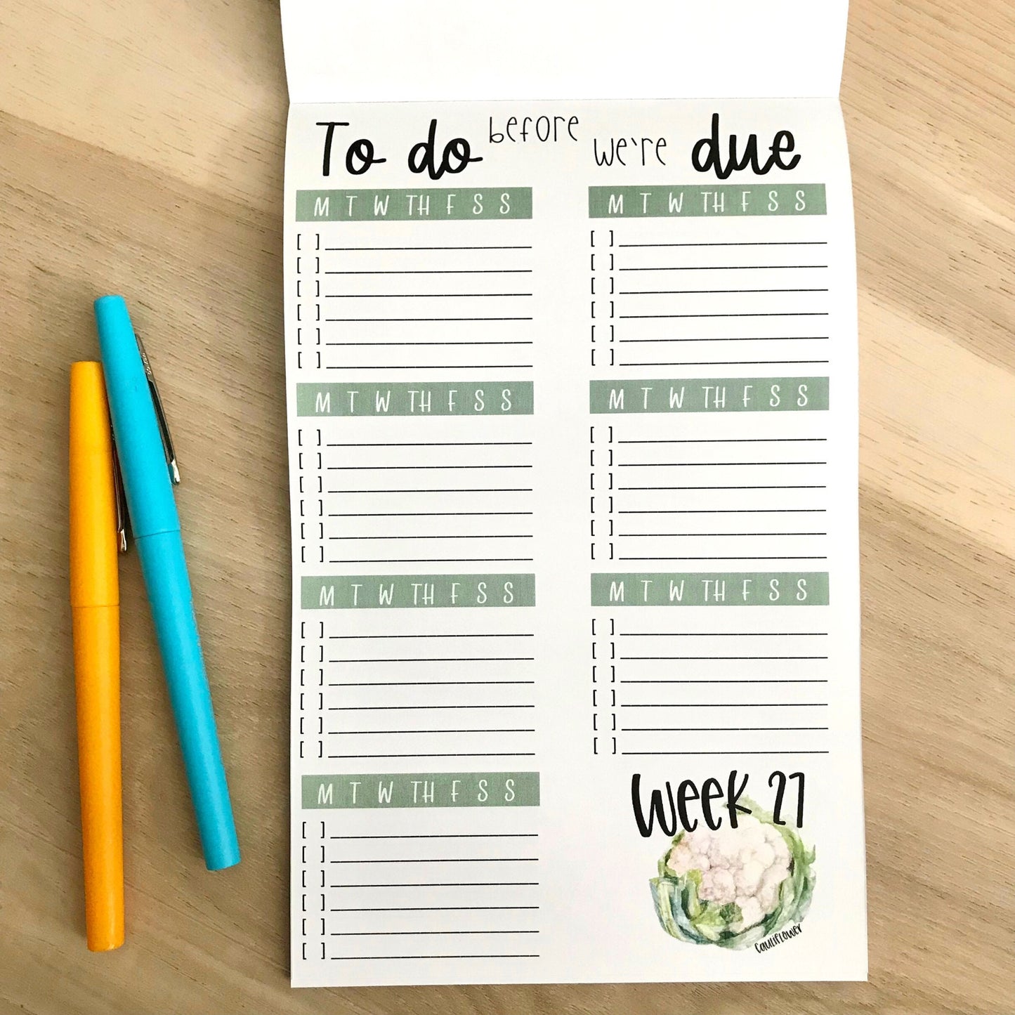 Pregnancy To Do List