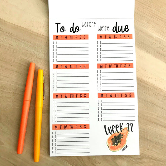 Pregnancy To Do List