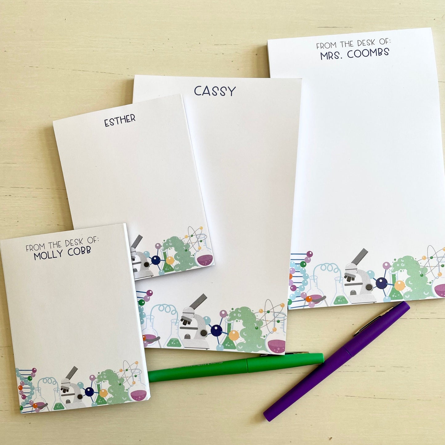 Super Science Teacher Notepad