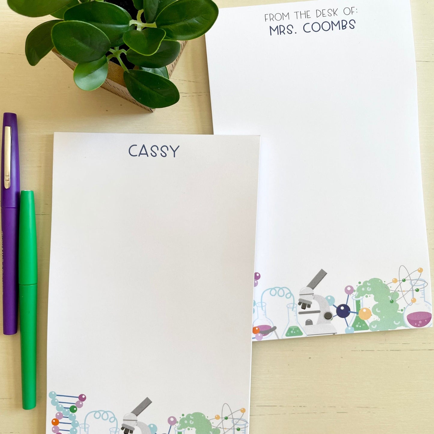 Super Science Teacher Notepad