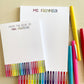 Rainbow Pen Notepad