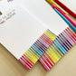 Rainbow Pen Notepad