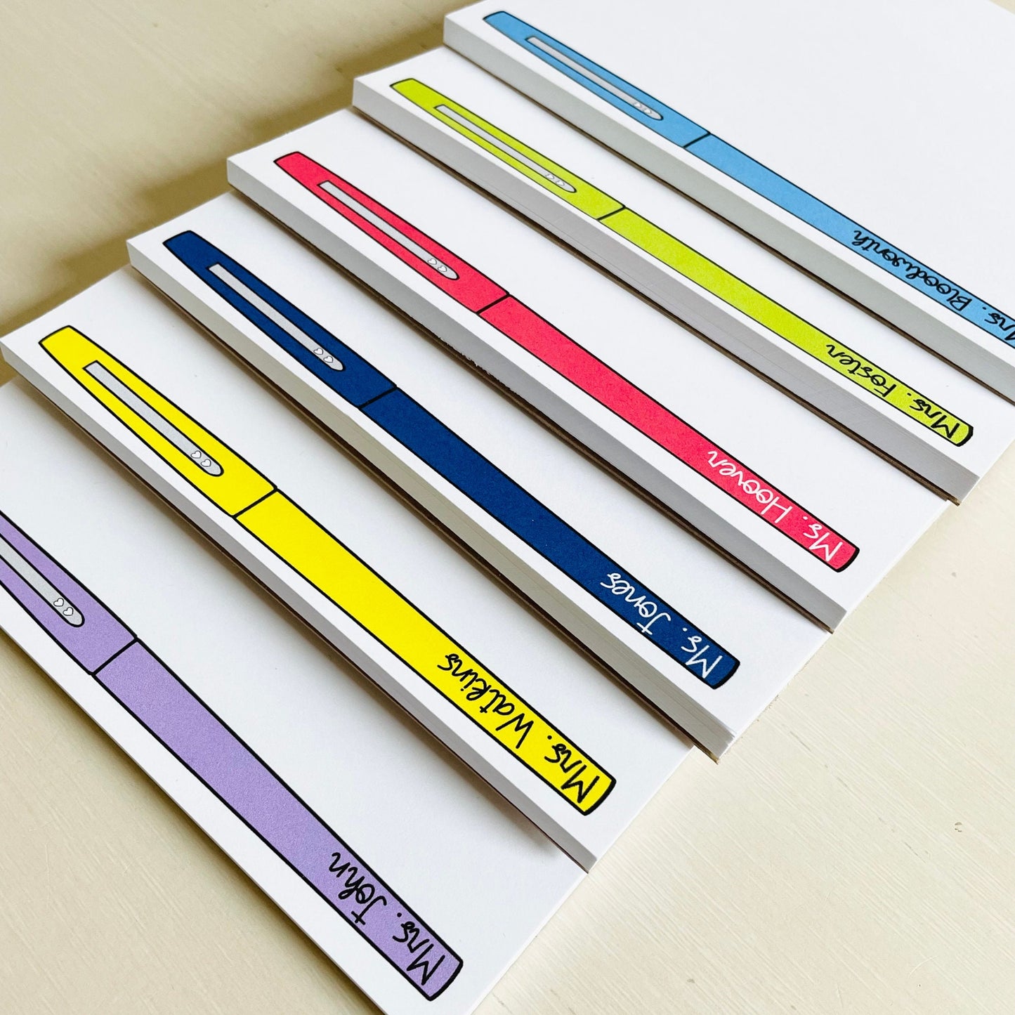 Cute Colorful Pen Notepad